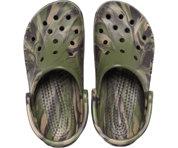 Сабо Baya Marbled Clog (41-42; Army Green/Multi)